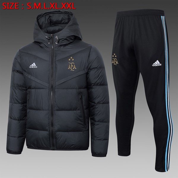 Piumino Argentina Set Completo 2024-2025 Nero 2